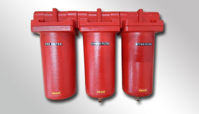 Triple-Stage Micro Oil Removal Filter